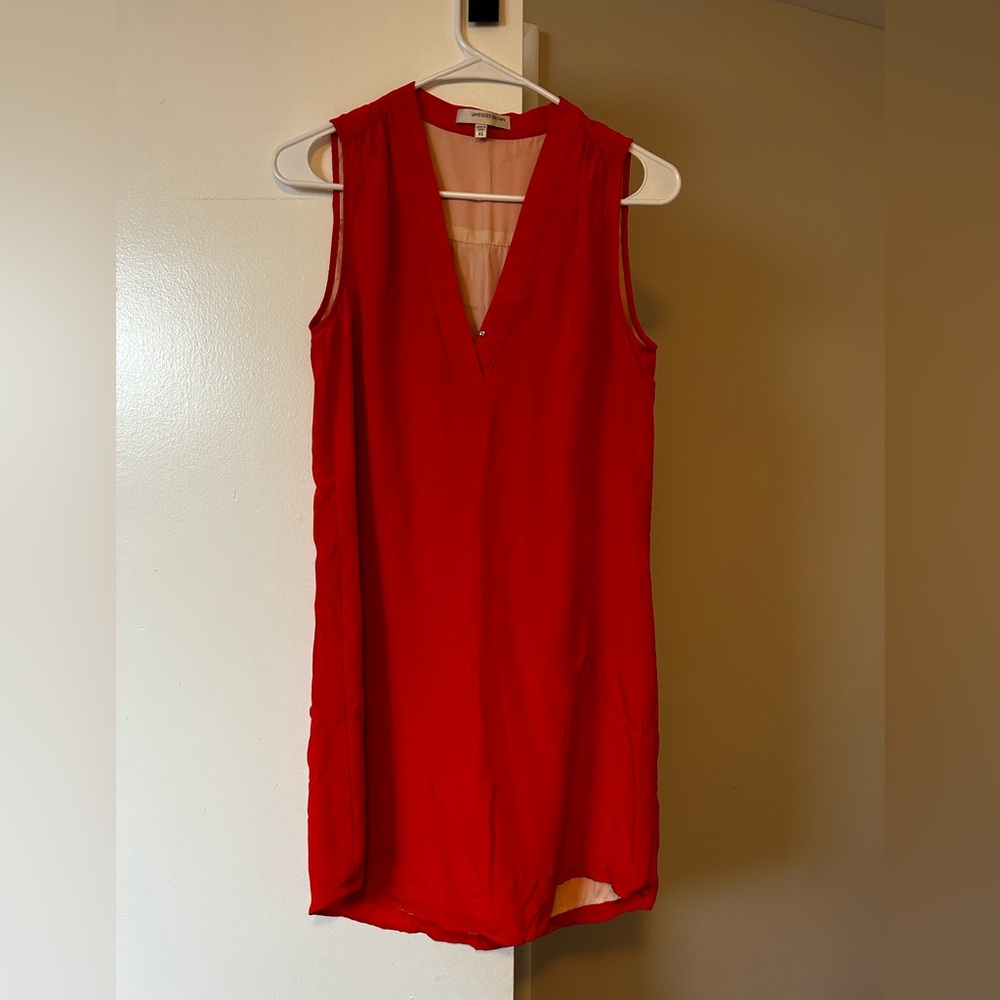 Lavender Brown Pink Mink dress, size small